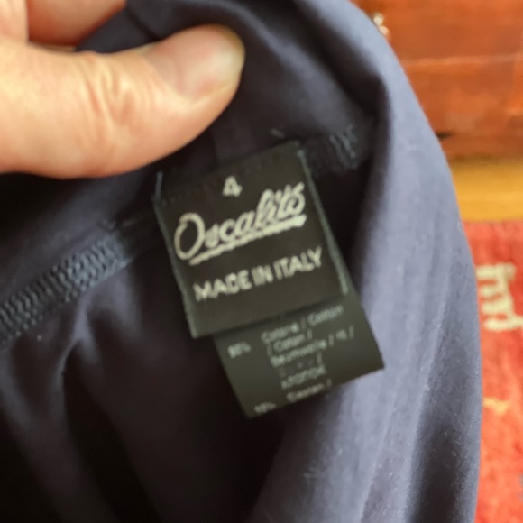 New, never worn. Ça va de soi cotton leggings, sz medium ( sz 4) dark blue - Picture 2 of 3